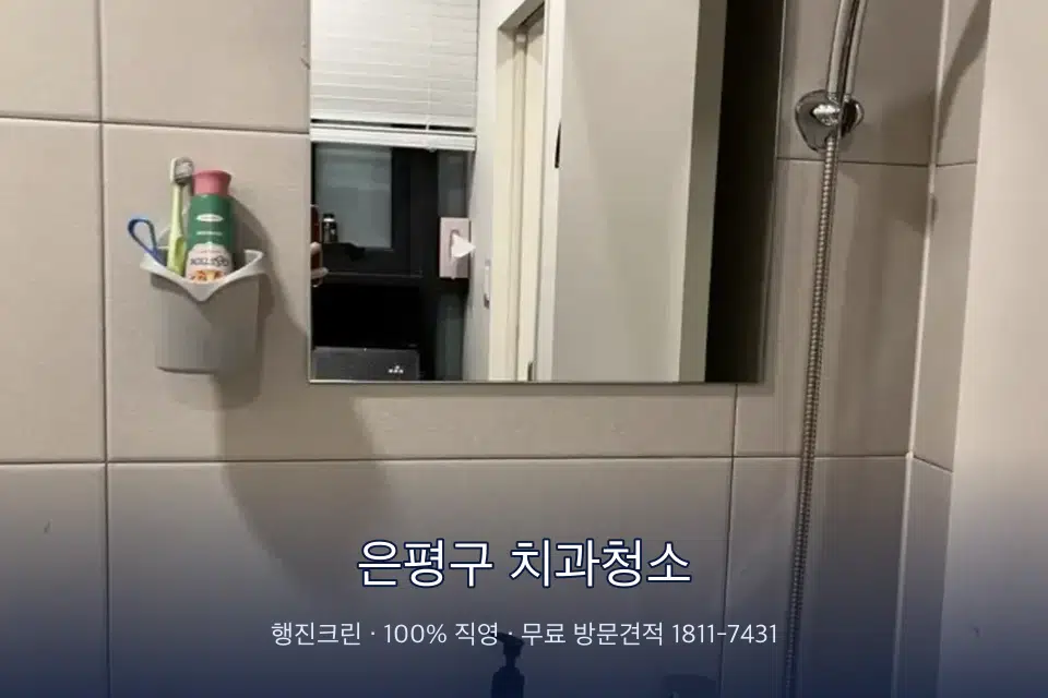 은평구 치과청소 병원 화장실 세면대 살균